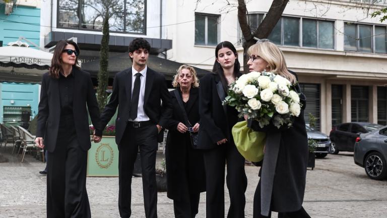 Το τελευταίο αντίο στη Μαρινέλλα/Φωτογραφία Eurokinissi