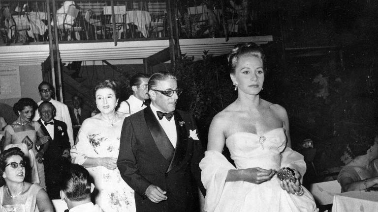 Αριστοτέλης Ωνάσης -Τίνα Λιβανού