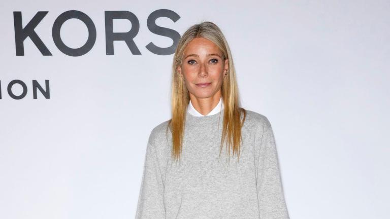 Η Γκουίνεθ Πάλτροου με το παντλεόνι της άνοιξης