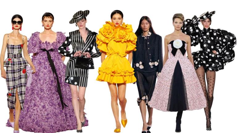 ανοιξιατικες τασεις σε μοτιβα πουα και φλοραλ