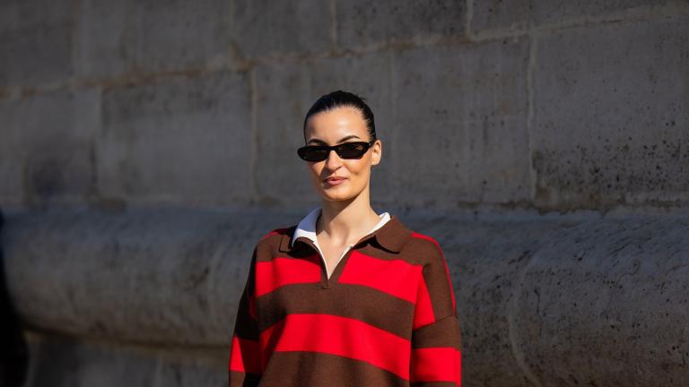 Καλεσμένη στην επίδειξη του οίκου Dior στο Παρίσι/Φωτογραφία Getty Images 