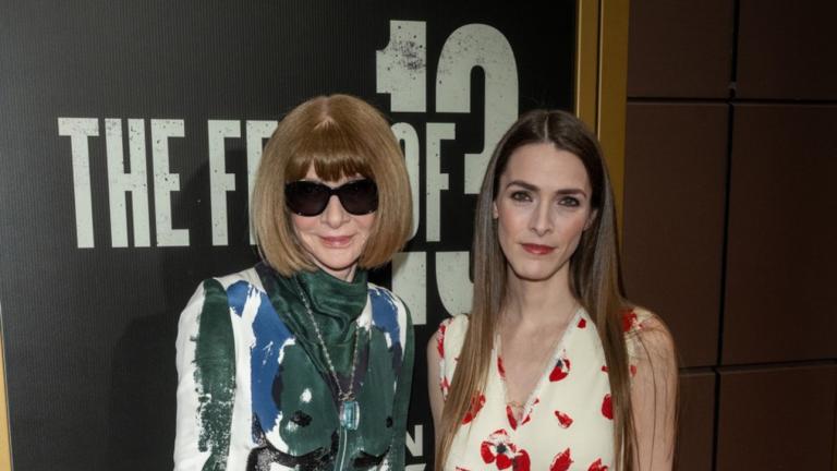 Η Άννα Γουίντουρ με την κόρη της