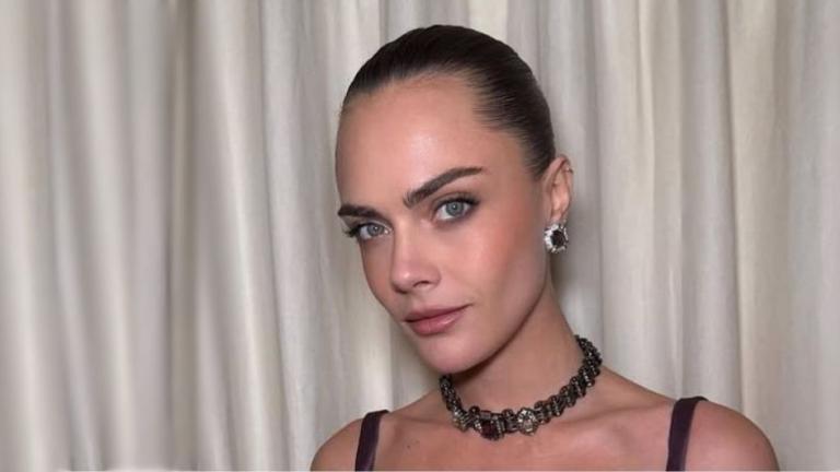 Η Κάρα Ντελεβίν σε εκδήλωση