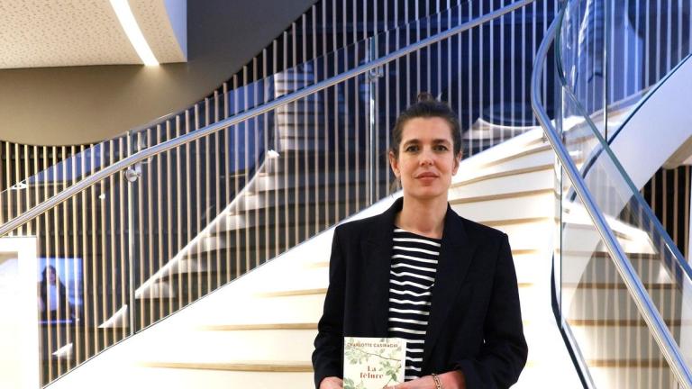 Η Σαρλότ Κασιράγκι στην παρουσίαση του βιβλίου της