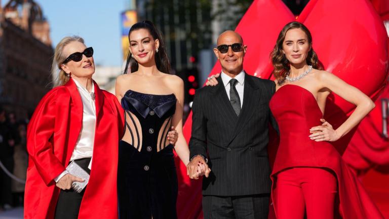 Το cast της ταινίας «The devil wears Prada» στην πρεμιέρα του Λονδίνου