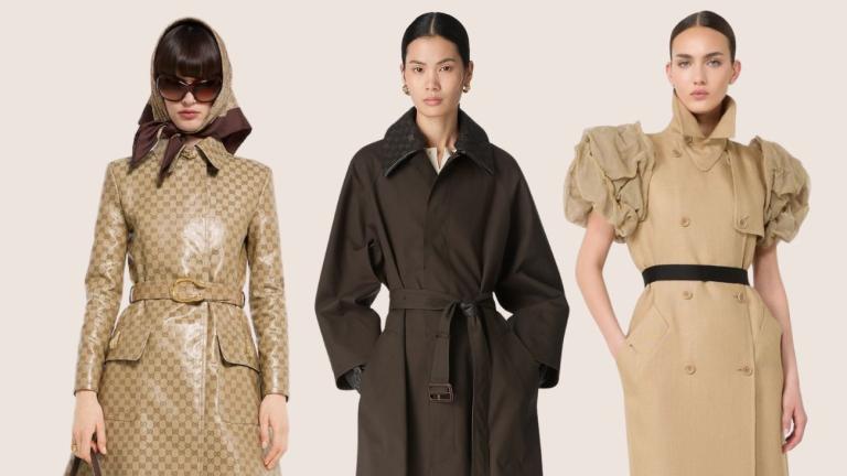 Οι μεγάλοι οίκοι υπογράφουν τις καμπαρντίνες της άνοιξης