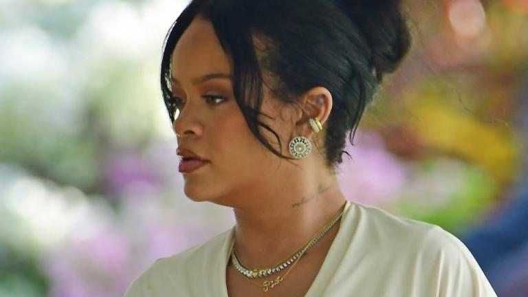H Rihanna στην κηδεία του πατέρα της, 2025 