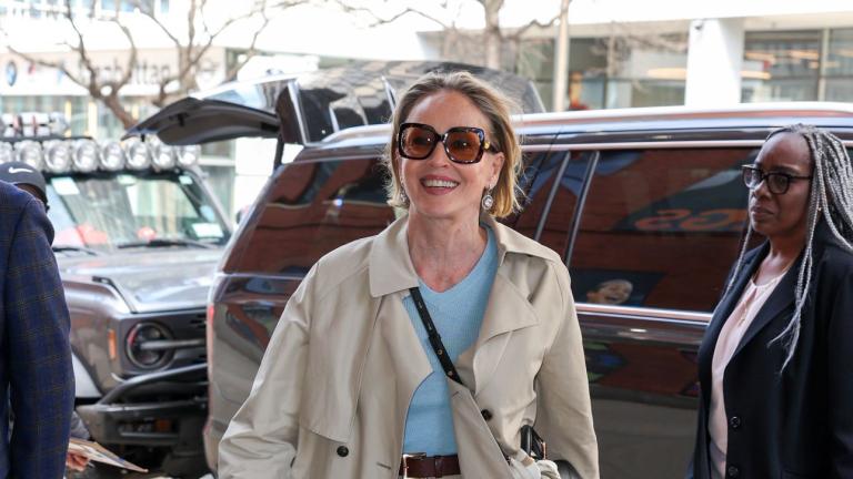 Η Σάρον Στόουν στη Νέα Υόρκη