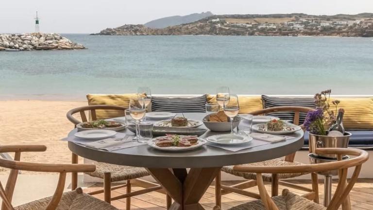 Φωτογραφία: Εστιατόριο Blue Oyster, Αμπελάς, Πάρος