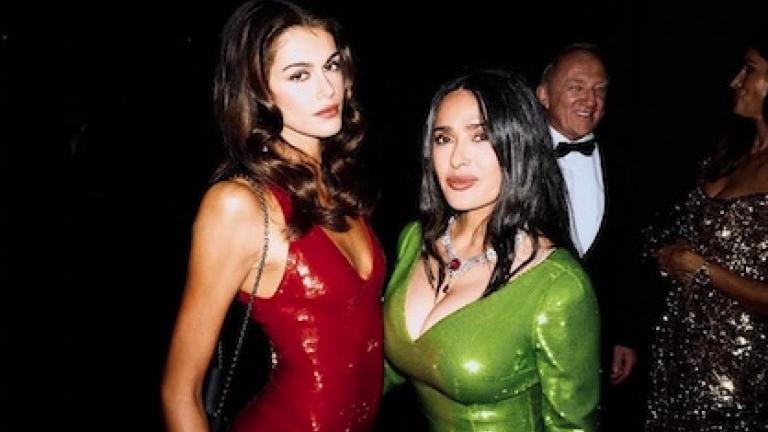 Kaia Gerber Salma Hayek