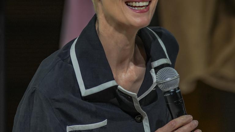 Tilda Swinton in Athens