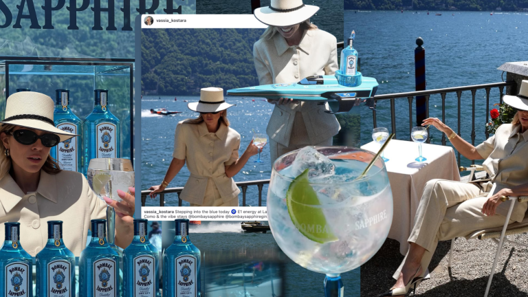 Βάσια Κωσταρά & Bombay Sapphire