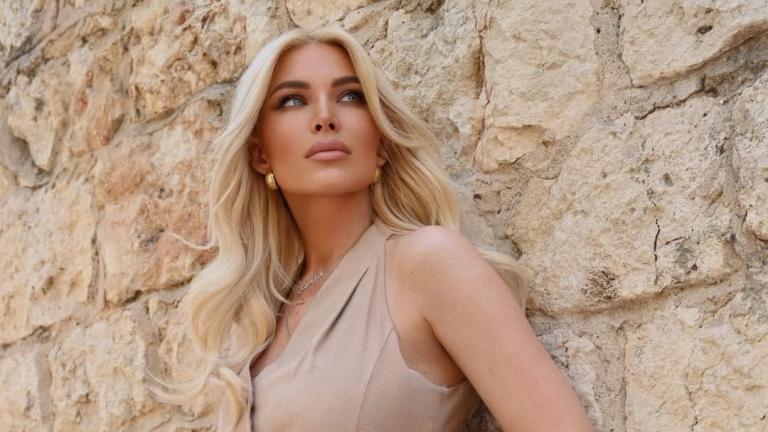 Η Κατερίνα Καινούργιου σε δημόσια εμφάνιση