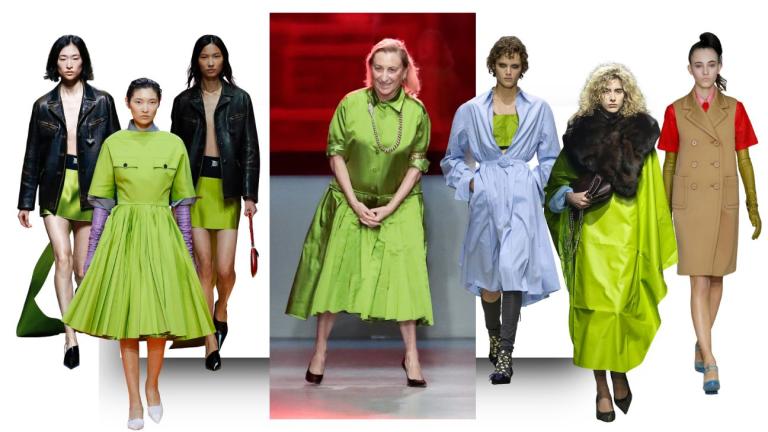 πρασινο της prada 