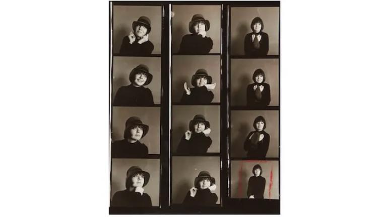 Diane Keaton polaroids