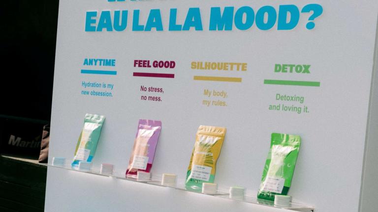 φωτογραφία από την εκδήλωση του brand Eau lala! 