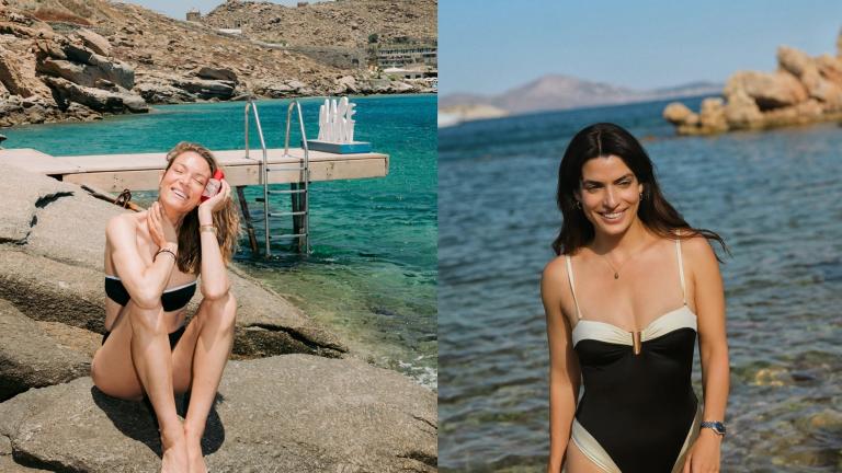 Βίκυ Καγιά και Τόνια Σωτηροπούλου
