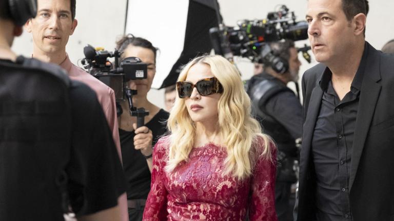 Η Μαντόνα στο show του Yves Saint Laurent/ Φωτογραφία: Getty Images