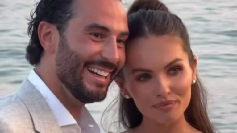 Η Thylane Blondeau και ο Ben Attal στη δεύτερη τελετή γάμου στις Κάννες
