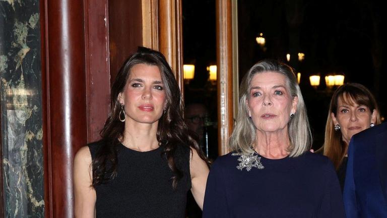 Σαρλότ Κασιράγκι και Καρολίνα του Μονακό μαζί σε εκδήλωση