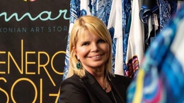  Η Μαρί Γυπαράκη, εικαστικός και δημιουργός του καινούργιου brand Amaris