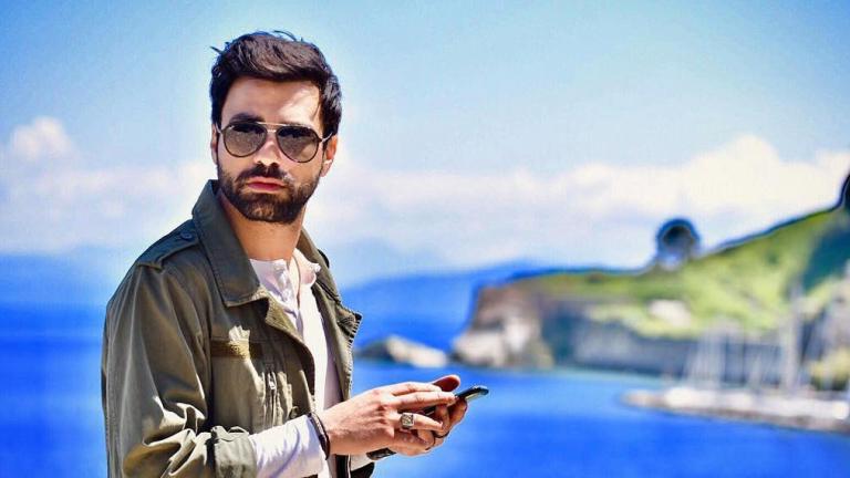 Ο Ανδρέας Γεωργίου στην Κέρκυρα, Φωτογραφία: georgiou82/instagram