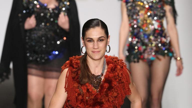 H 25χρονη Γεωργία Καλτσή στην επίδειξη μόδας του Celebrity Skin, Φωτογραφία: NDP photo agency