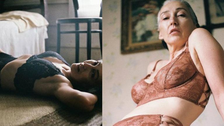 57χρονο μοντέλο έγινε η νέα μούσα εταιρείας εσωρούχων [εικόνες]  | 0 bovary.gr