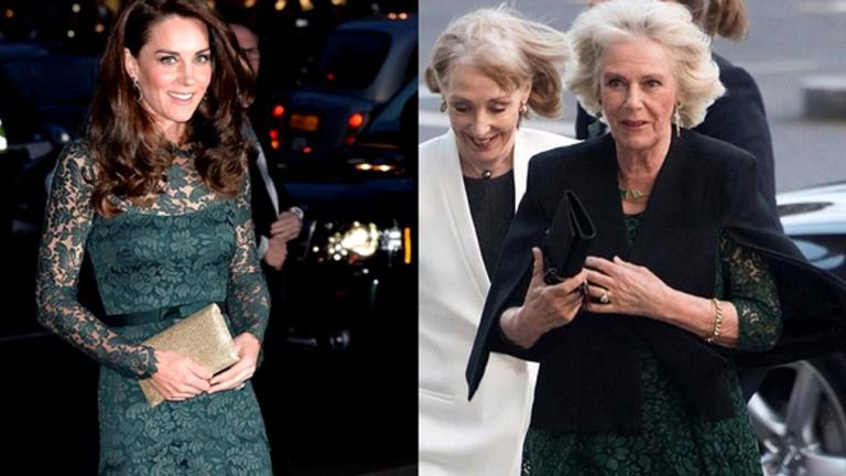 Κι όμως, Κέιτ Μίντλετον και Καμίλα φόρεσαν (σχεδόν) το ίδιο φόρεμα | 0 bovary.gr