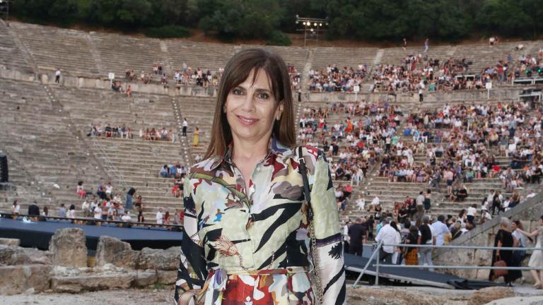 Η Κατερίνα Διδασκάλου, Φωτογραφία: NDP photo agency