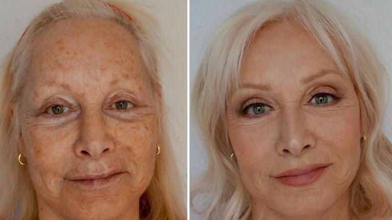 Make up artist βάφει τη μητέρα της, Φωτογραφία: callistalorian/instagram