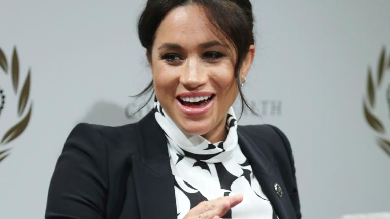 H Megkan Markle στην ομιλία της/AP Images