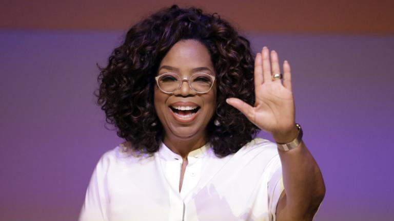 Η Οπρα Γουίνφρεϊ, Φωτογραφία: Αpimages/Themba Hadebe
