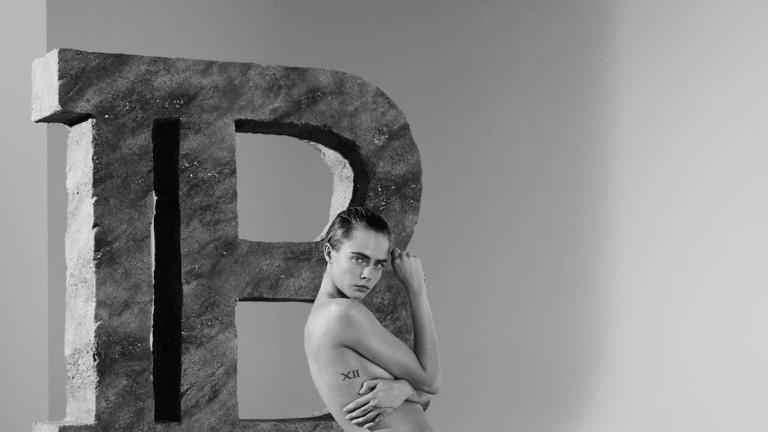 H Cara Delevingne φωτογραφίζεται εντελώς γυμνή στην αγκαλιά του Olivier Rousteing για τη νέα καμπάνια Balmain | 0 bovary.gr