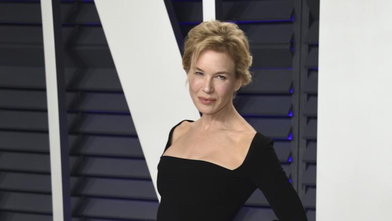 Η Ρενέ Ζελβέγκερ στο πάρτι του Vanity Fair για τα Οσκαρ, Φωτογραφία: ΑP images/Evan Agostini