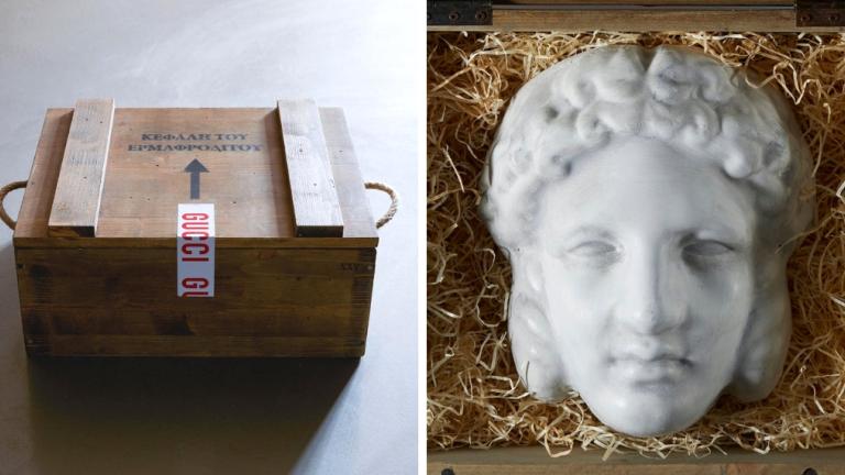 Έκαναν unboxing μια ελληνική μάσκα -Η πρόσκληση για το σόου του Gucci κατέβηκε από τον Όλυμπο | 0 bovary.gr