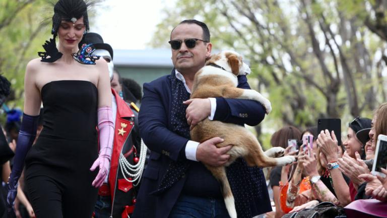 Ο Βασίλης Ζούλίας στο Ζάππειο, Φωτογραφία: NDP photo agency 