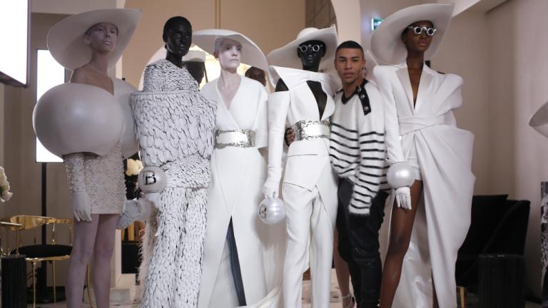 Η S/S συλλογή του οίκου Balmain για το 2019 ενώνει το παρελθόν και το μέλλον της μόδας  | 0 bovary.gr