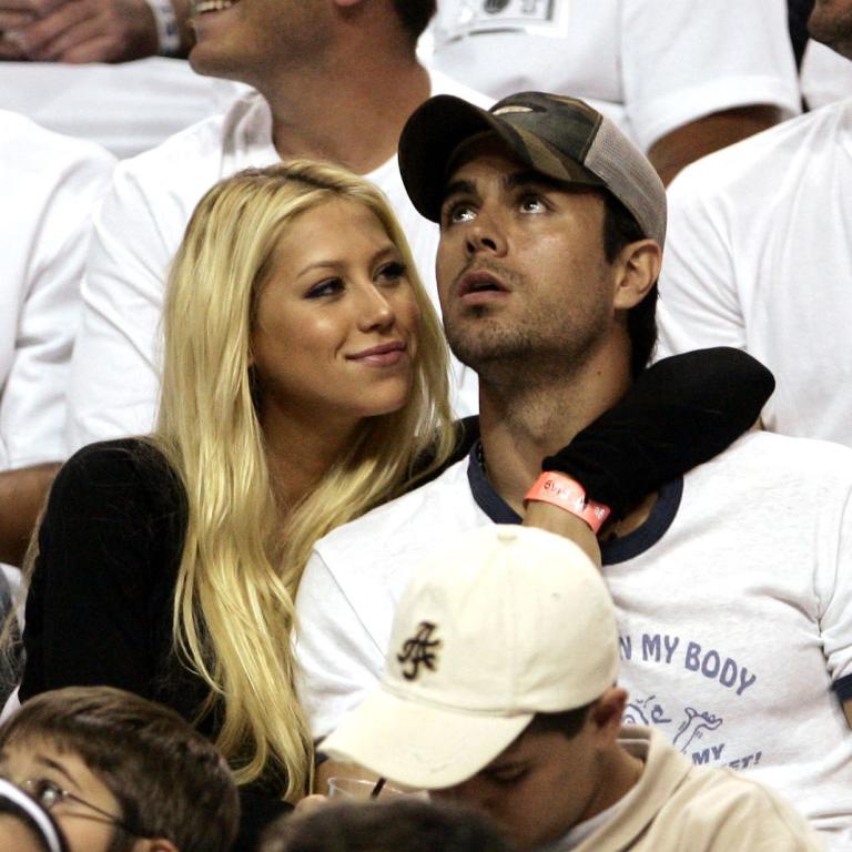 Ενρίκε Ιγκλέσιας και Αννα Κουρνίκοβα σε αγώνα