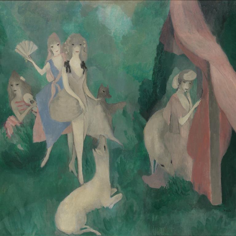 Marie Laurencin. Women in the Forest (Femmes dans la forêt), 1920
