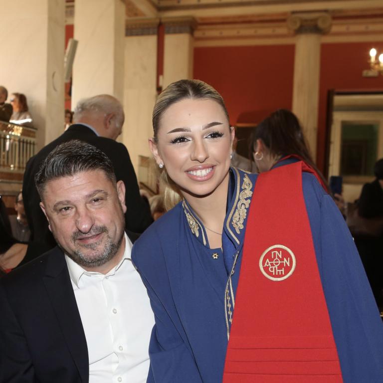 Νίκος Χαρδαλιάς με την κόρη του, Ιωάννα Χαρδαλιά