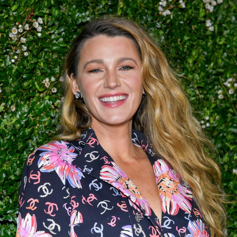Η Μπλέικ Λάιβλι με πιτζάμες Chanel στο Tribeca Festival/Φωτογραφία: AP