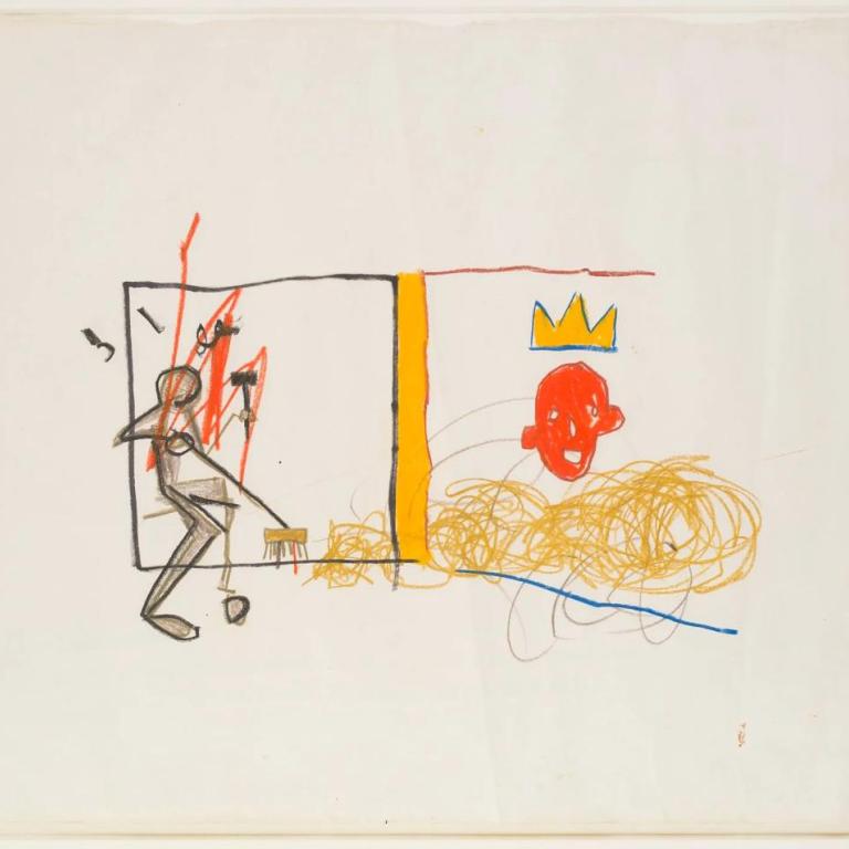 Untitled: Στα εγκαίνια της πρώτης έκθεσης του Jean-Michel Basquiat στην Ελλάδα