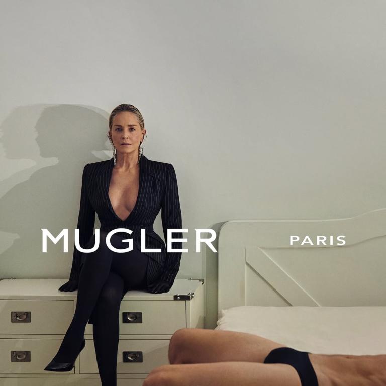 Σάρον Στόουν/Φωτογραφία Instagram: MUGLER