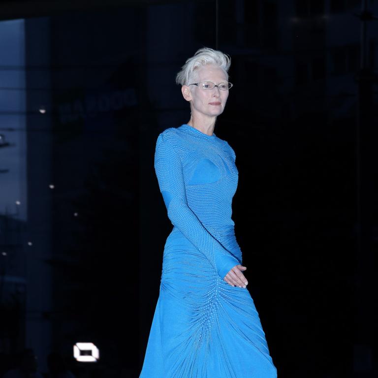 Η Τίλντα Σουίντον στη Σέουλ 