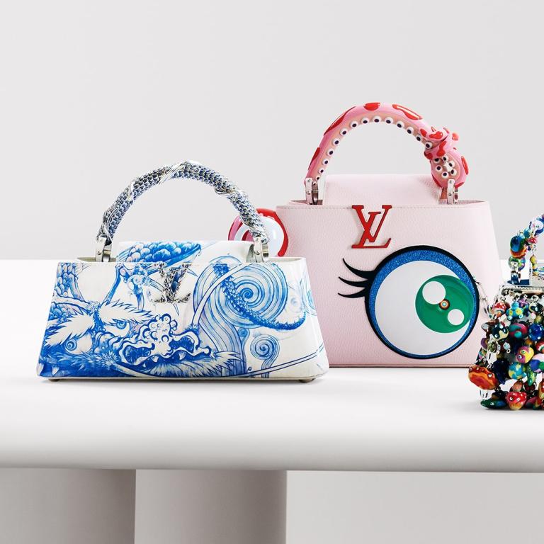 Τσάντες σαν έργα τέχνης: Η νέα συνεργασία του οίκου Louis Vuitton με τον Takashi Murakami