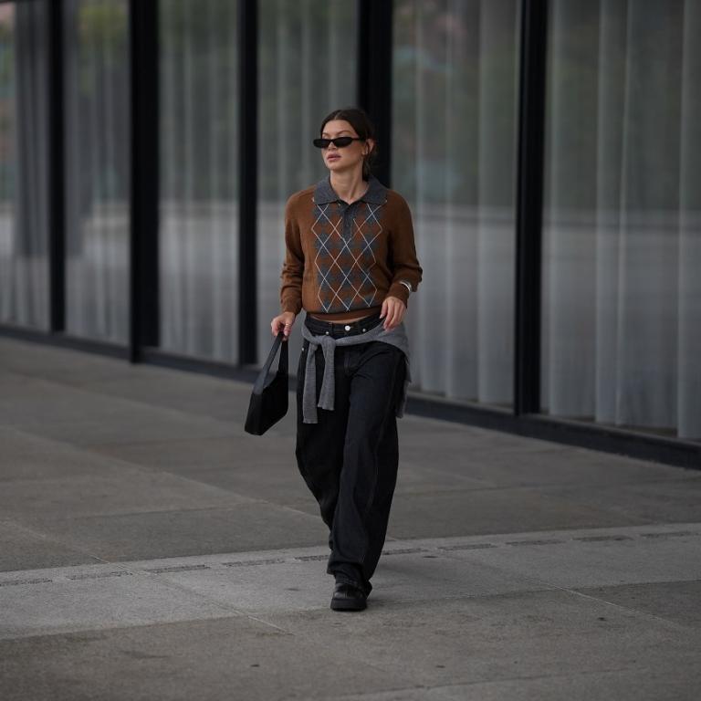 πουλόβερ με ρόμβους