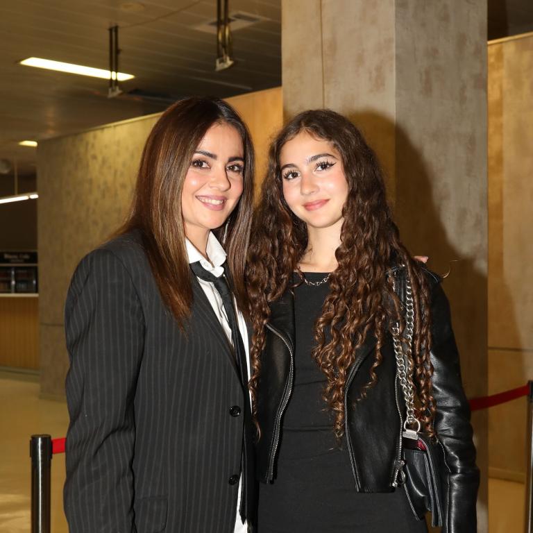 Αγγελική Δαλιάνη με την κόρη της, Λυδία Παπαγιάννη/Φωτογραφία NDP 