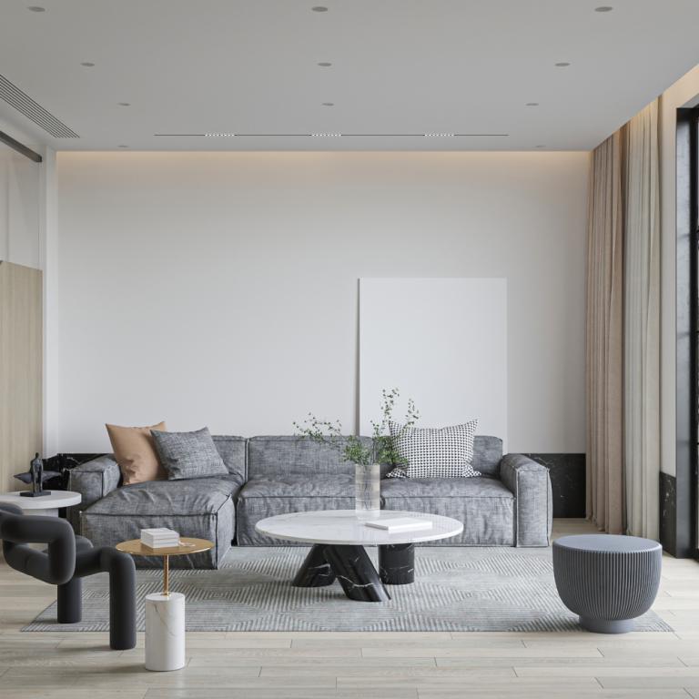 Πρέπει τα έπιπλα να ακουμπούν στον τοίχο; Τι λένε πραγματικά οι interior designers