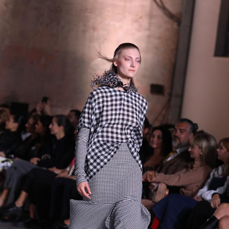 μοντέλο στην πασαρέλα